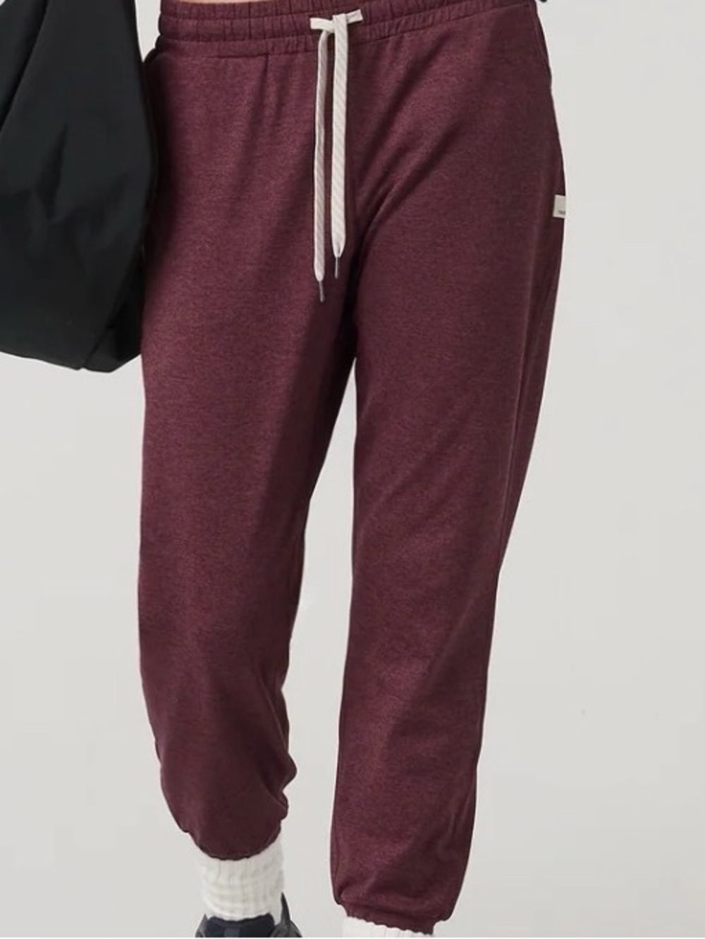 Vuori Cozy Maroon Drawstring Joggers
